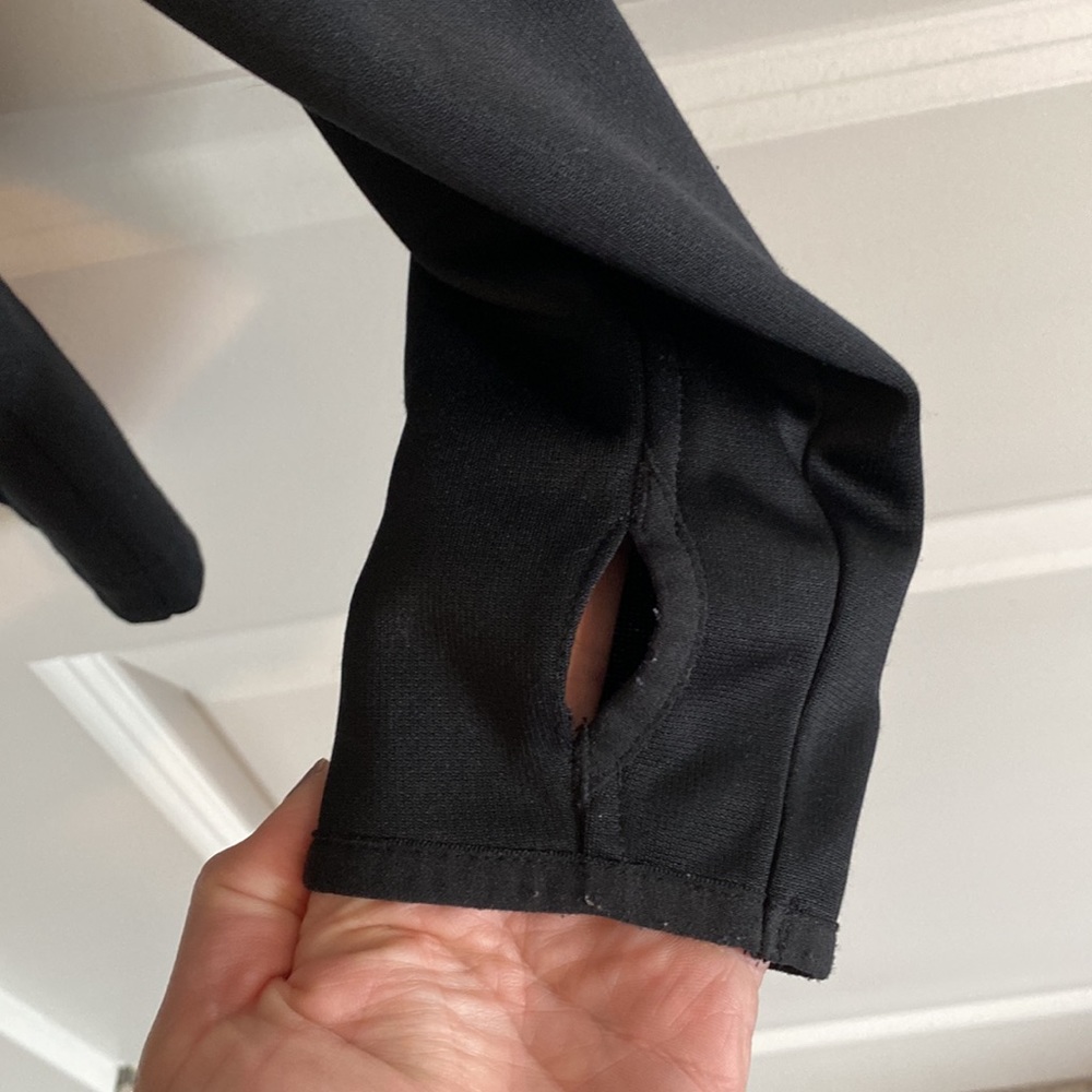 Black Reebok zip up performance jacket - Picture 3 of 4